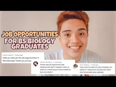 bs biology jobs philippines|127 bs biology Jobs in Philippines, July 2024 .